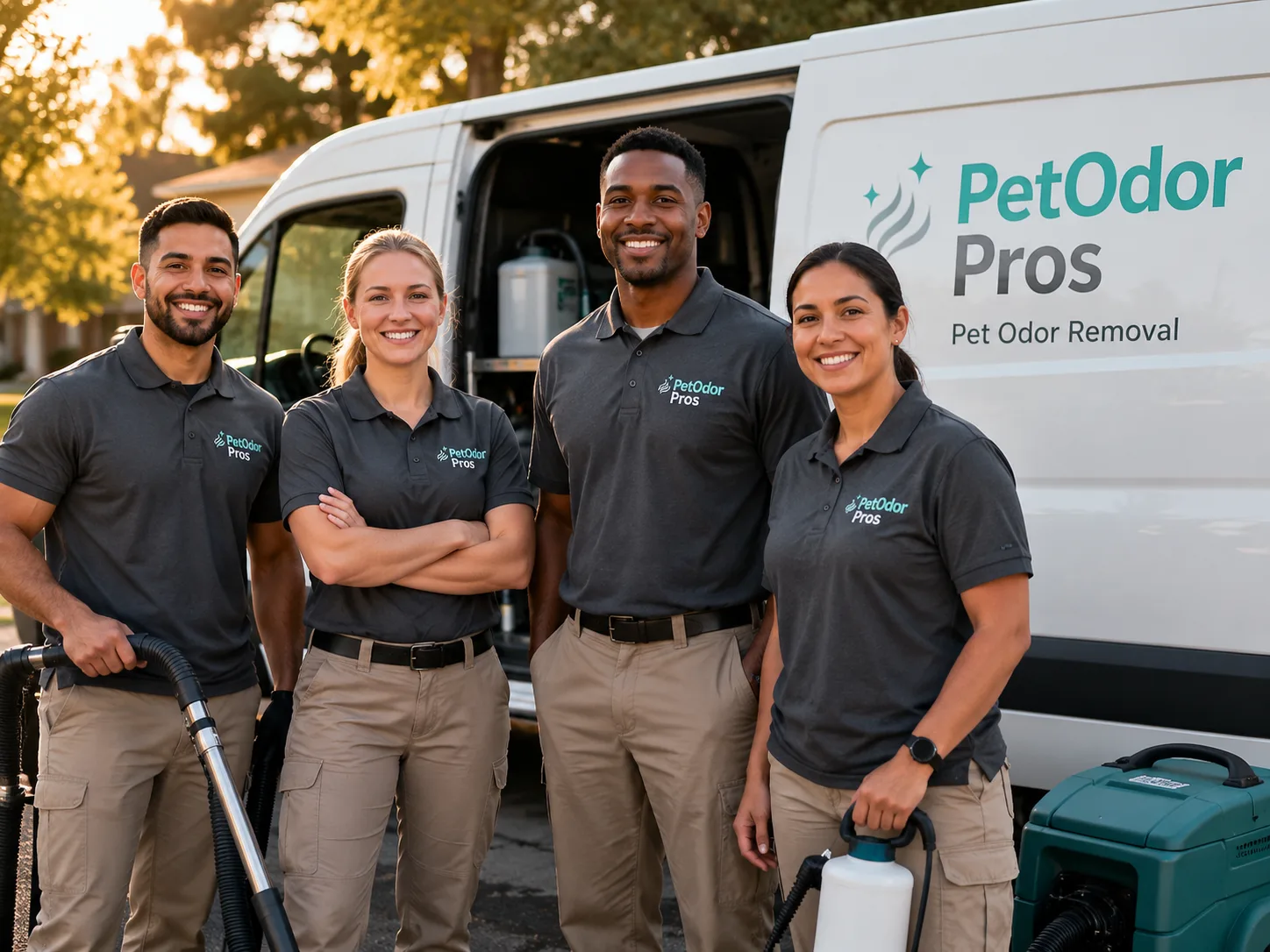 Pet Odor Removal team serving Easton, MA